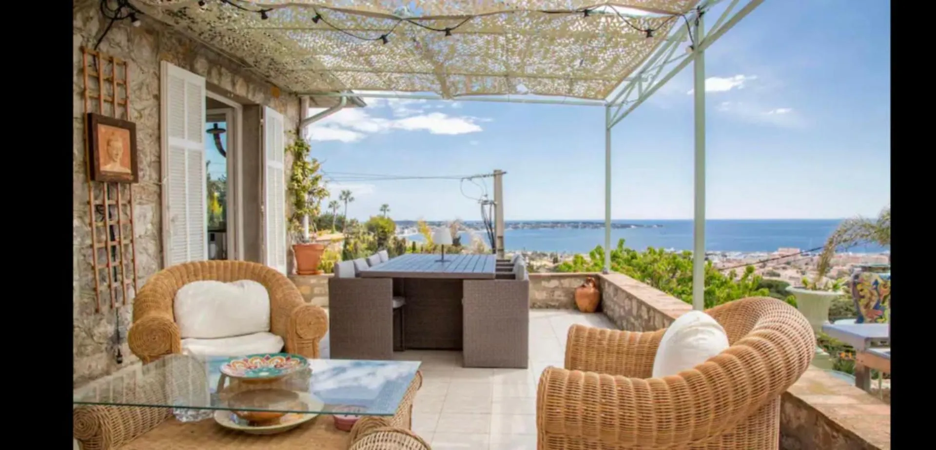 Villa La Fadette-Swimming Pool-Jacuzzi-Sea View-Ac-Farniente Vallauris
