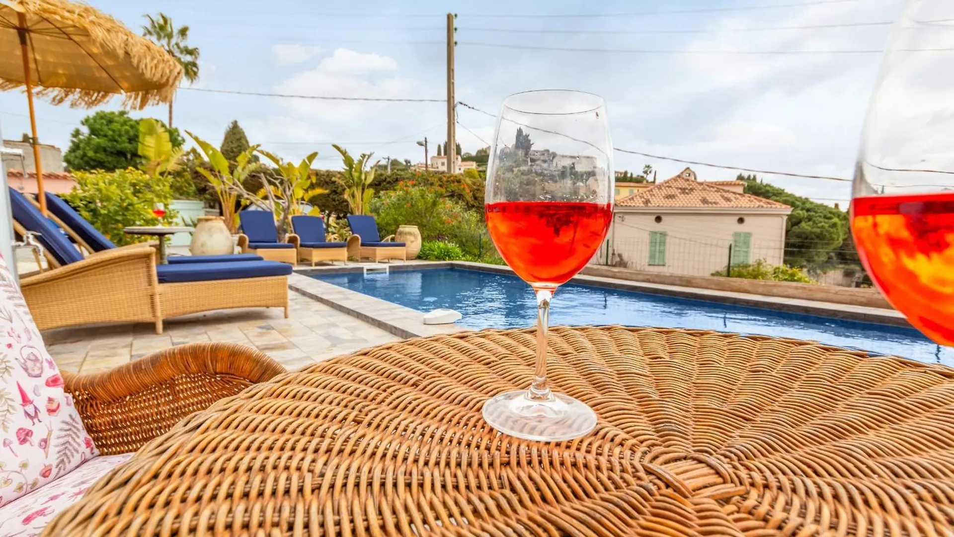 Villa La Fadette-Swimming Pool-Jacuzzi-Sea View-Ac-Farniente Vallauris 0*,