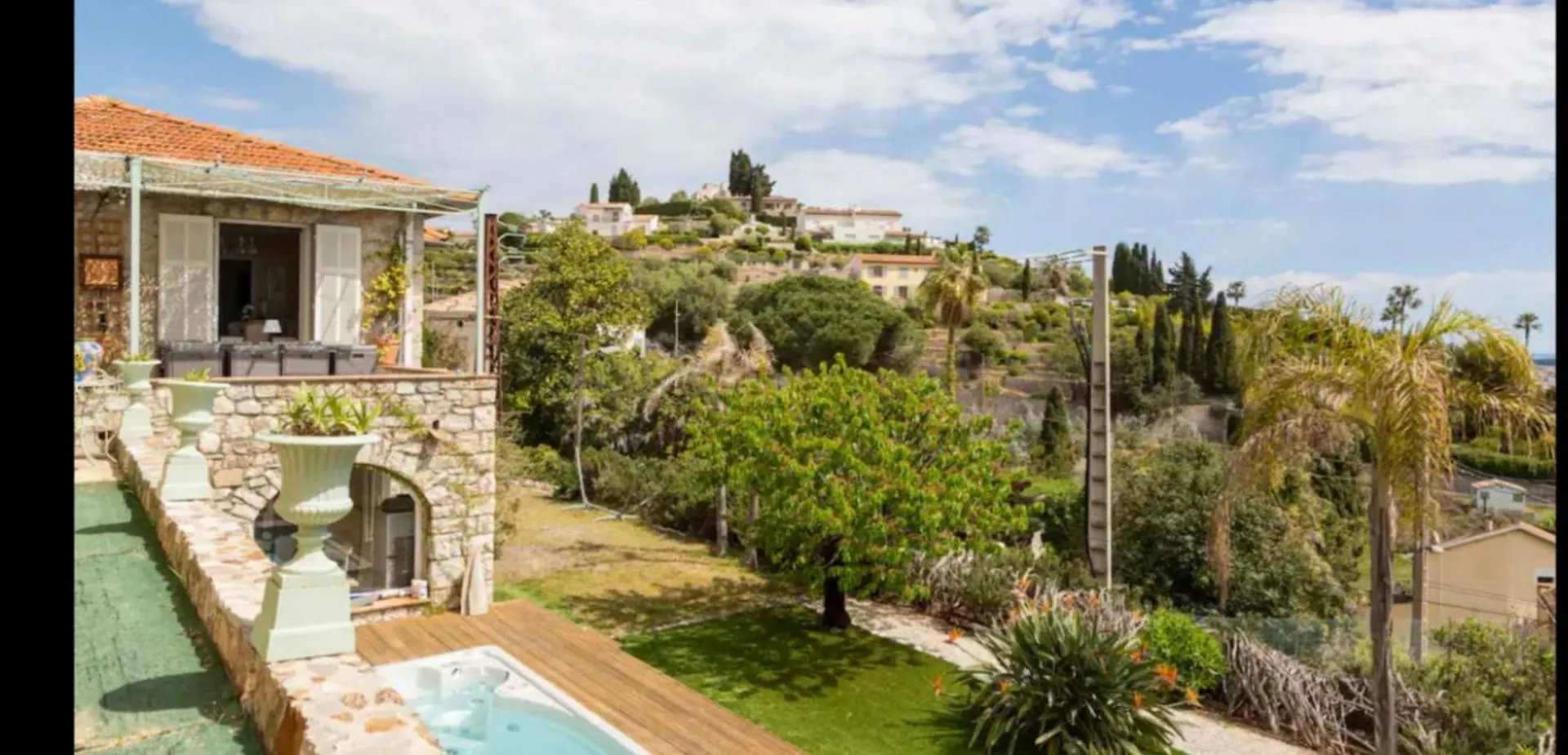 Villa La Fadette-Swimming Pool-Jacuzzi-Sea View-Ac-Farniente Vallauris