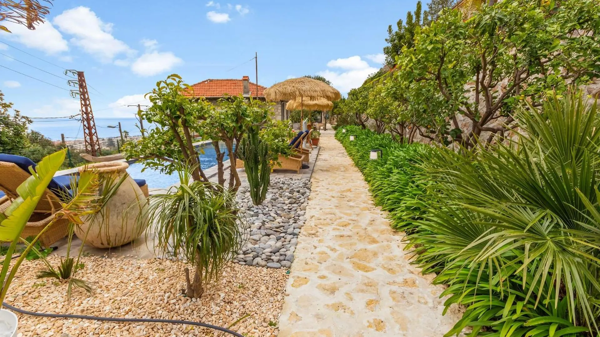 Villa La Fadette-Swimming Pool-Jacuzzi-Sea View-Ac-Farniente Vallauris