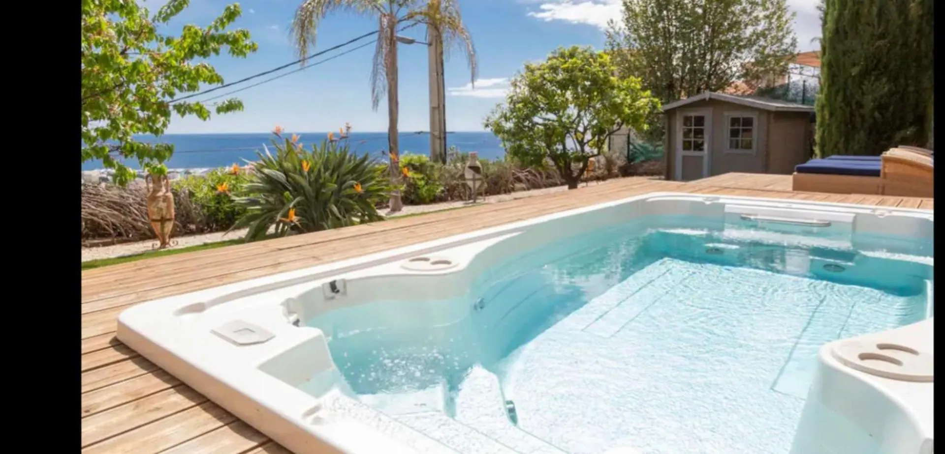 Villa La Fadette-Swimming Pool-Jacuzzi-Sea View-Ac-Farniente Vallauris France