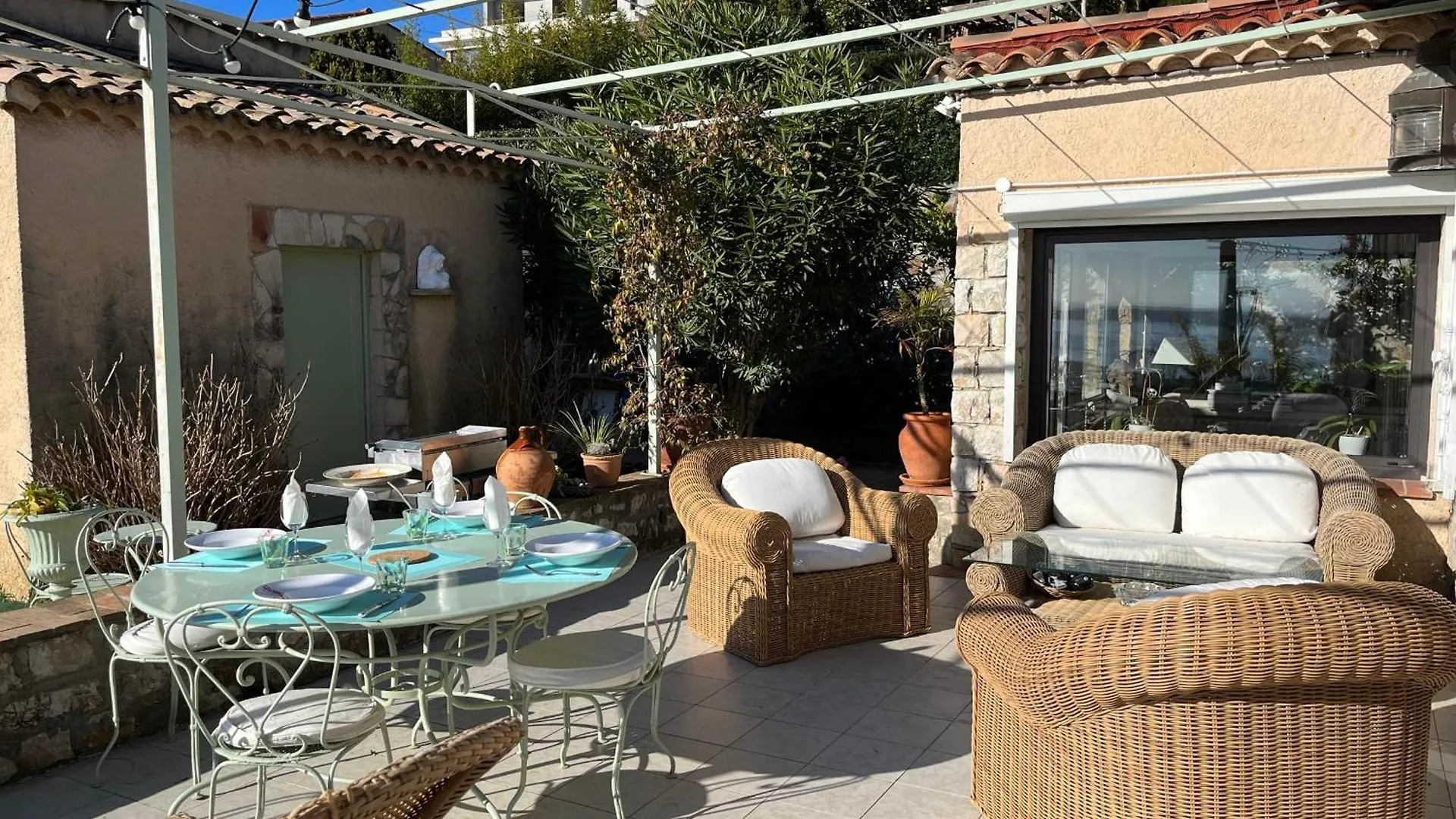 Villa La Fadette-Swimming Pool-Jacuzzi-Sea View-Ac-Farniente Vallauris