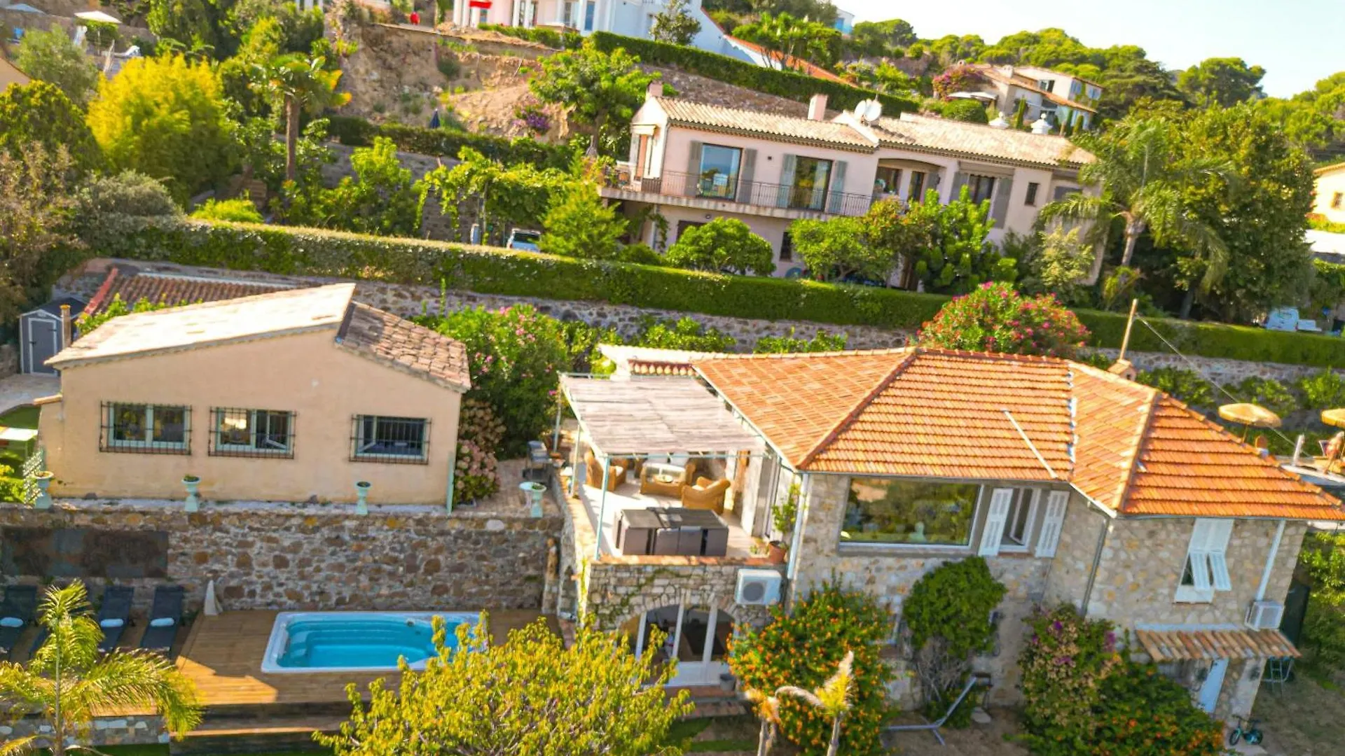 Villa La Fadette-Swimming Pool-Jacuzzi-Sea View-Ac-Farniente Vallauris 0*,